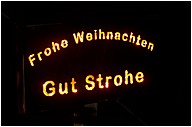 Weihnachtsfeier Strohe