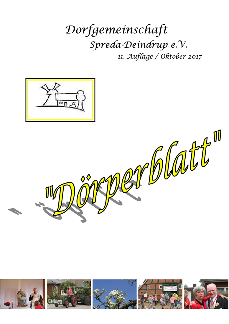 Dörperblatt – 11. Auflage